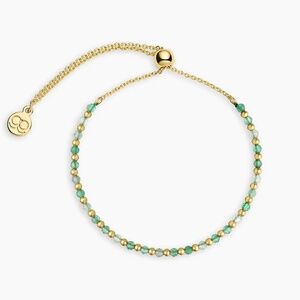 Gorjana Power Gemstone Bracelet : Aventurine (NEW)